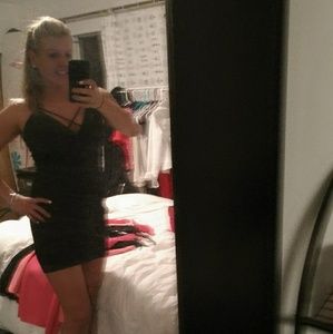 Maria Bianca Nero Black Cocktail Dress Nordstroms